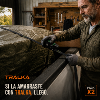 Tralkabolt — Correas de Amarre Retráctiles Pack de 2